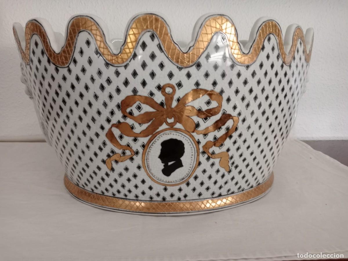 Vintage: Macetero de porcelana - Foto 4