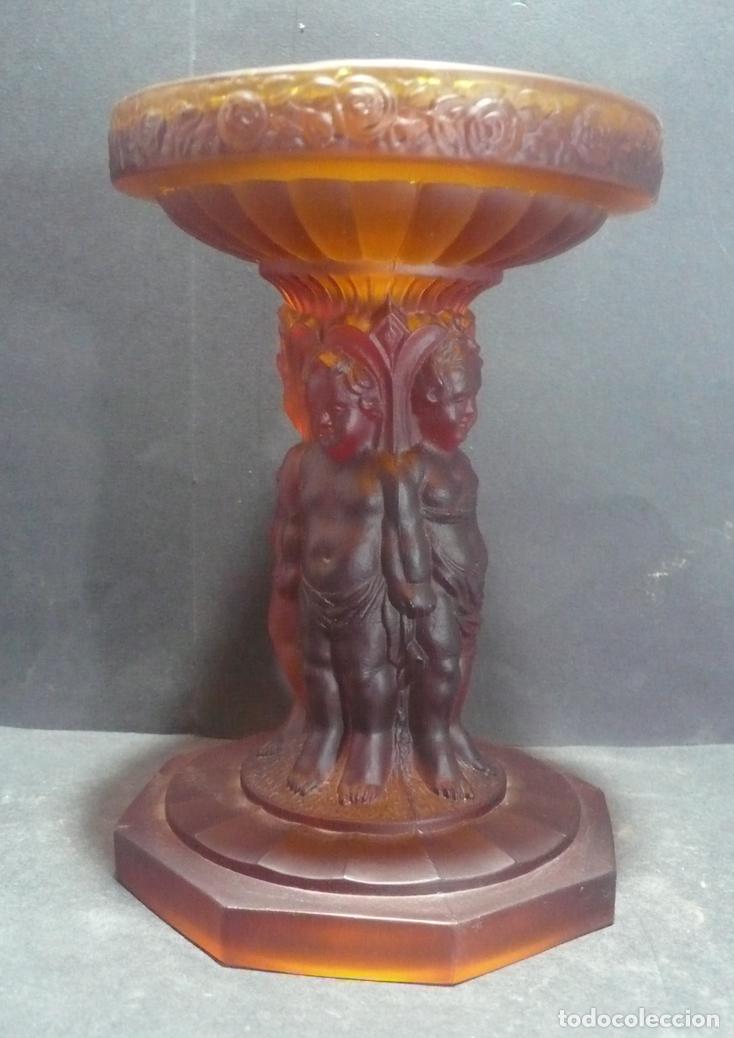 Vintage: PEQUE&Ntilde;O PIE DE VIDRIO - Foto 1