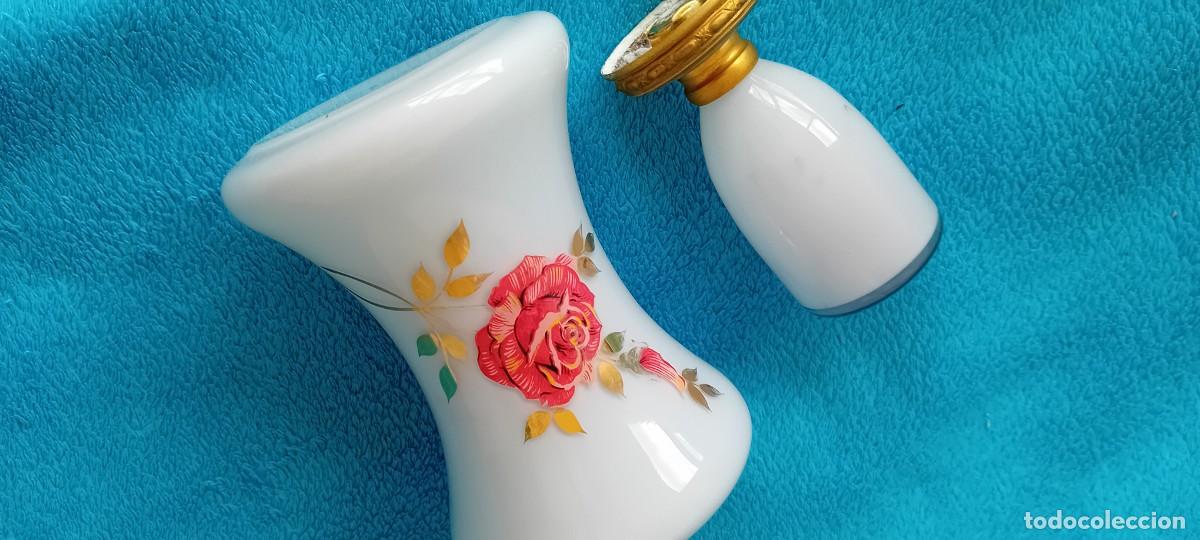 Vintage: JUEGO DE TOCADOR CRISTAL OPALINA - Foto 5