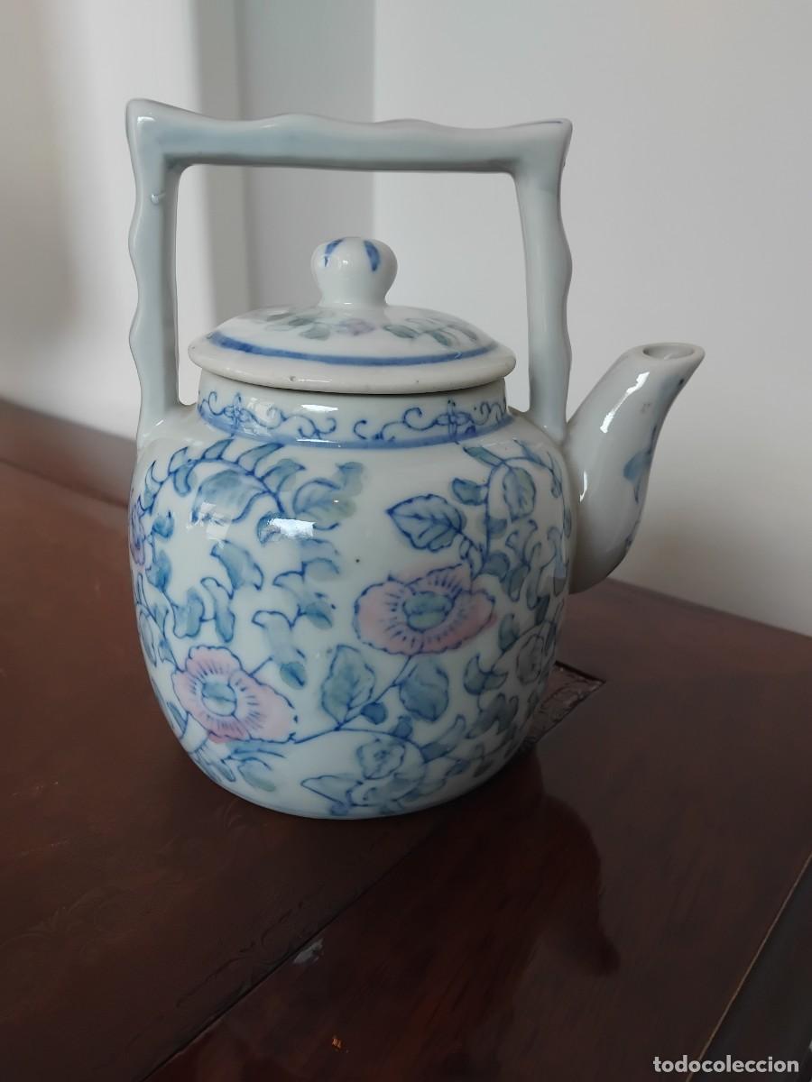 Vintage: PEQUE&Ntilde;A TETERA ESTILO ORIENTAL - Foto 4