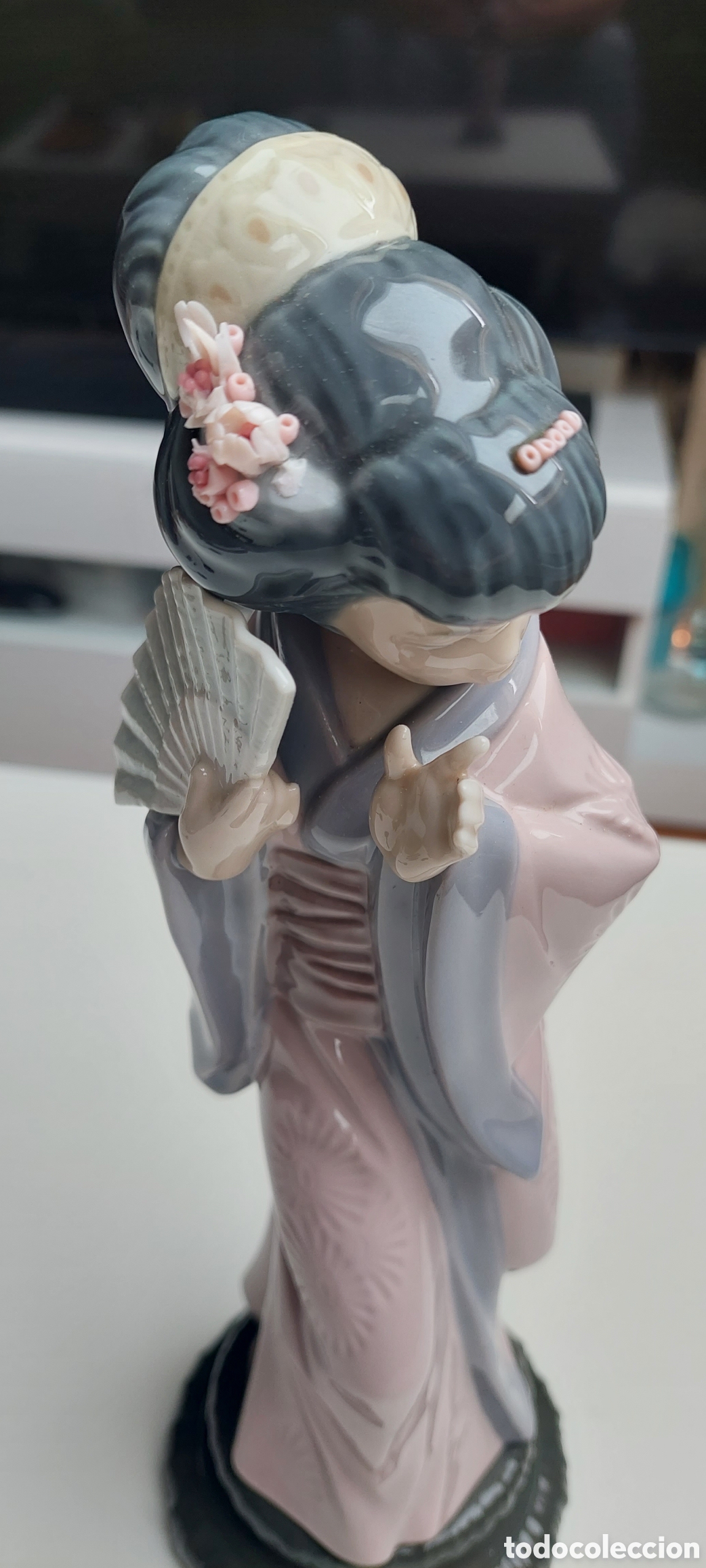 Vintage: Figura Geisha Lladro . - Foto 2