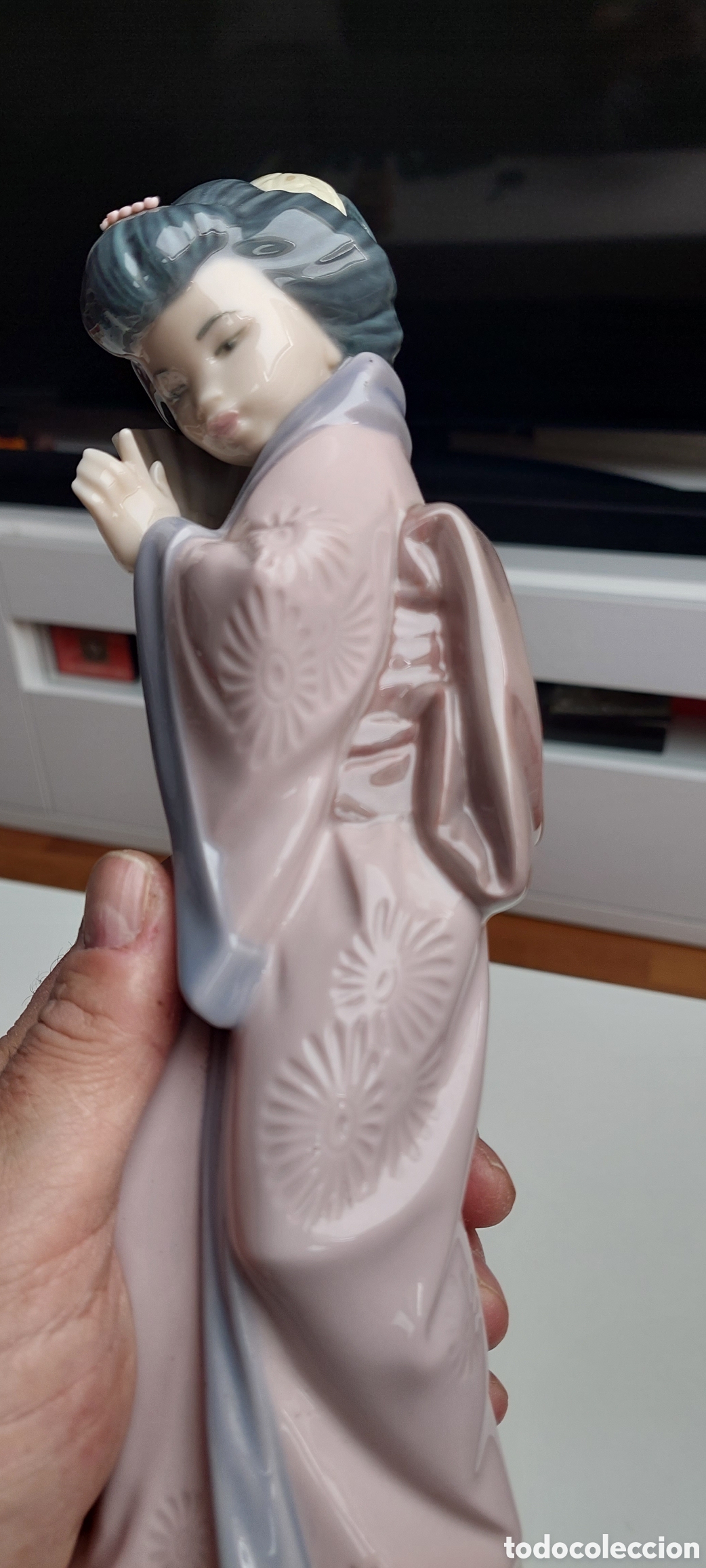 Vintage: Figura Geisha Lladro . - Foto 3