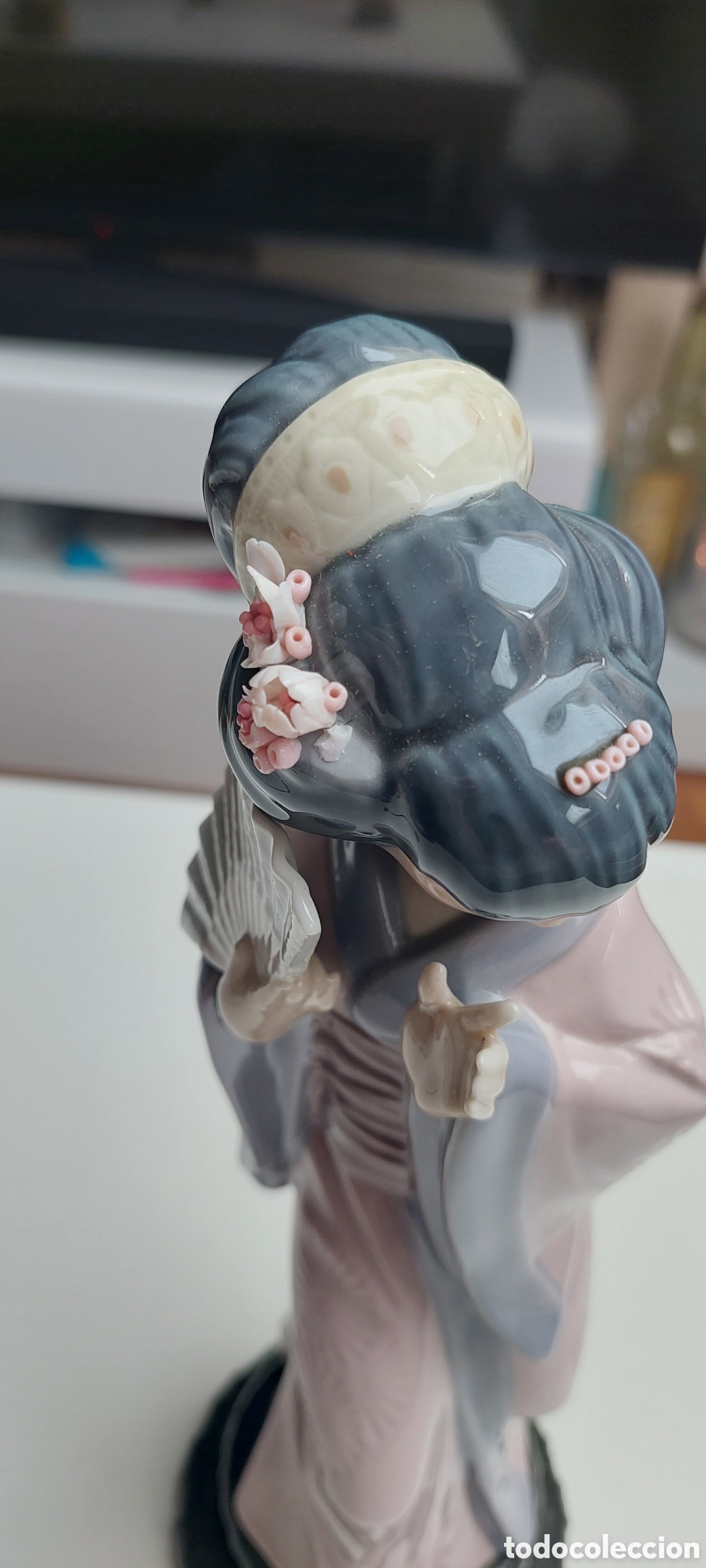 Vintage: Figura Geisha Lladro . - Foto 4