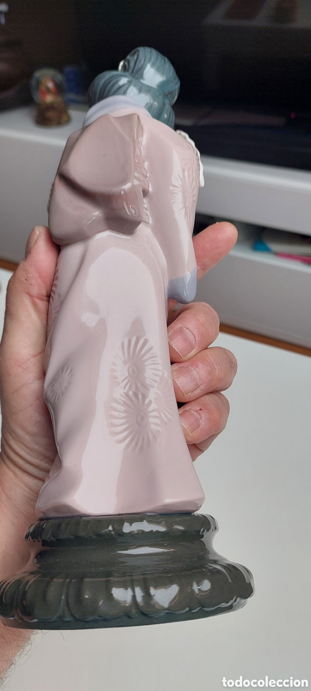 Vintage: Figura Geisha Lladro . - Foto 5