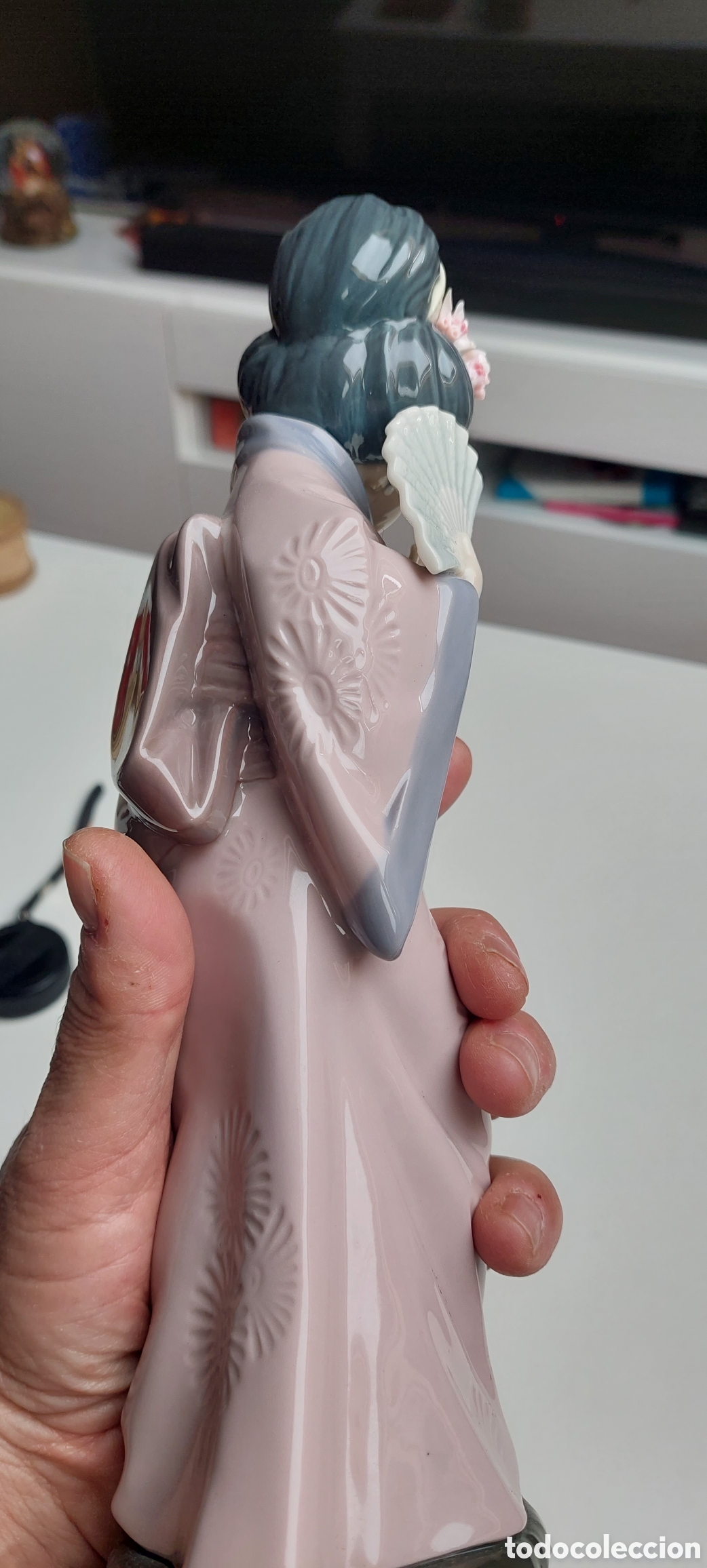 Vintage: Figura Geisha Lladro . - Foto 6