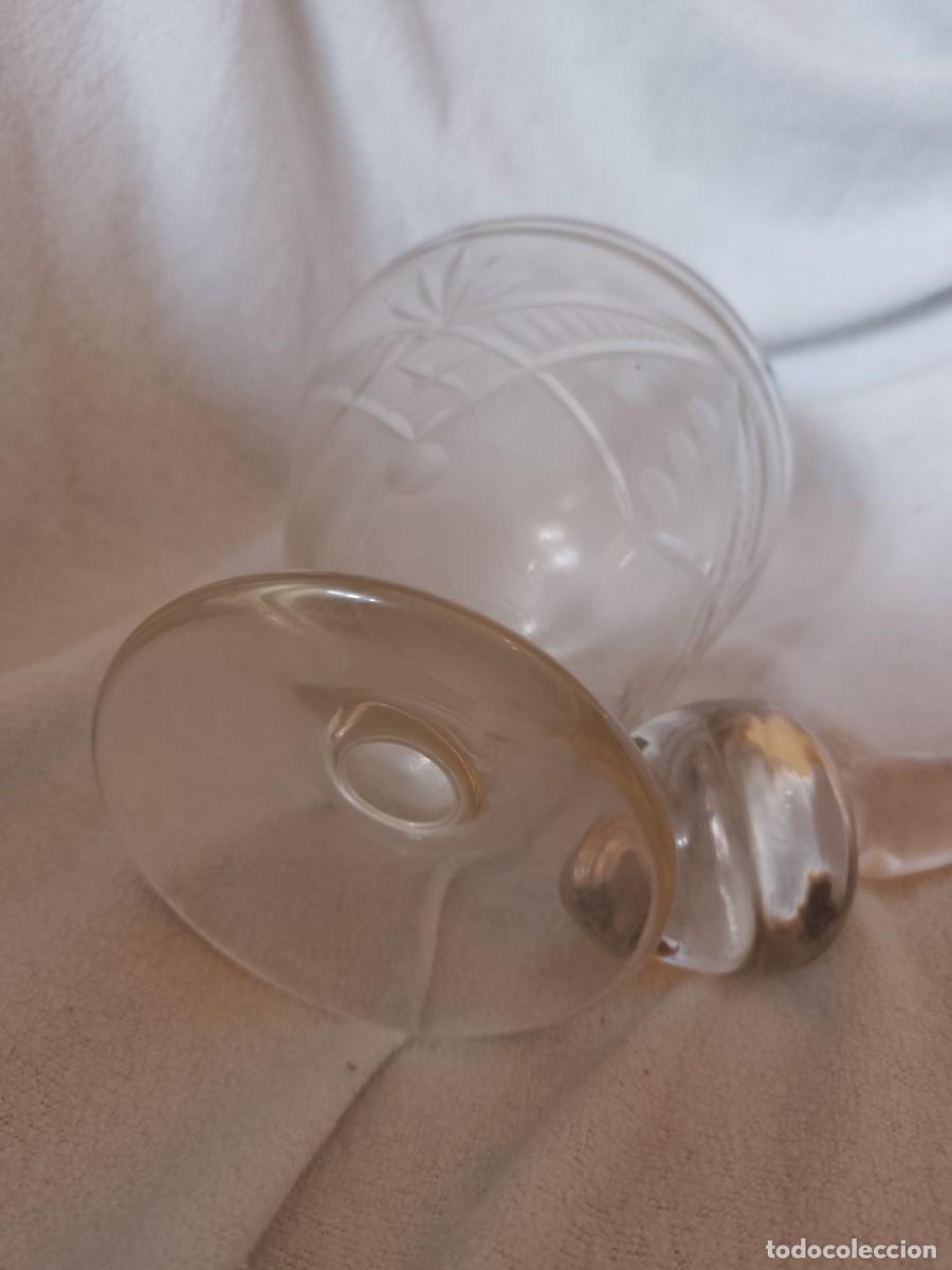 Vintage: LICORERA DE CRISTAL CON RELIEVES - Foto 3