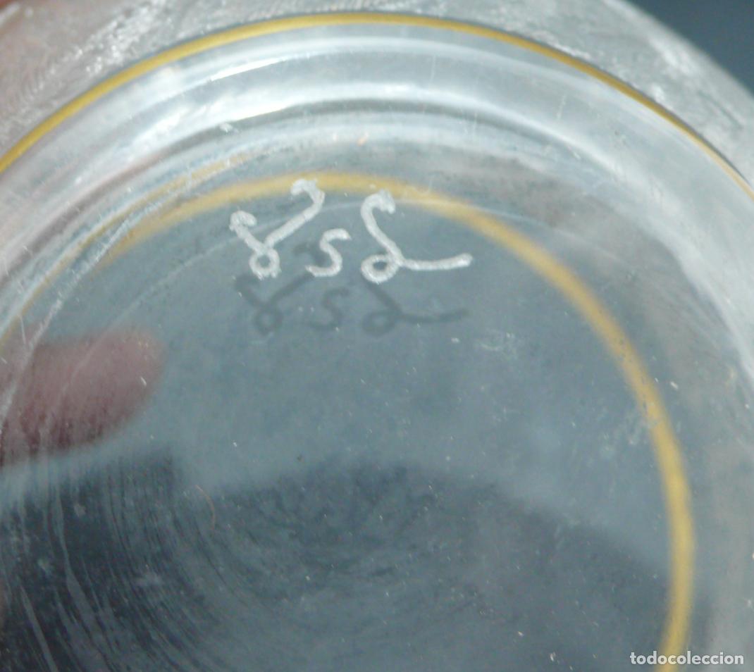 Vintage: BOMBONERA DE CRISTAL - Foto 4