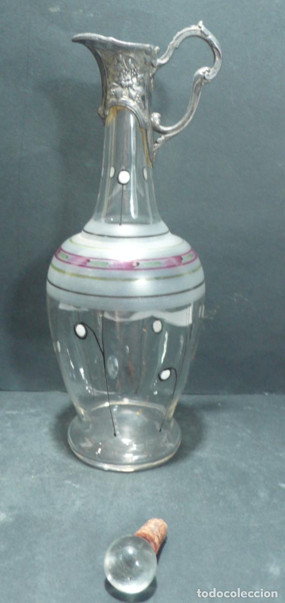 Vintage: PEQUE&Ntilde;A JARRITA DE CRISTAL - Foto 2