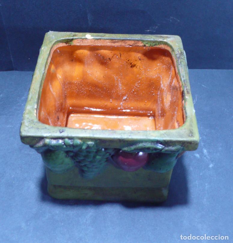 Vintage: PEQUE&Ntilde;O MACETERO CERAMICA - Foto 2
