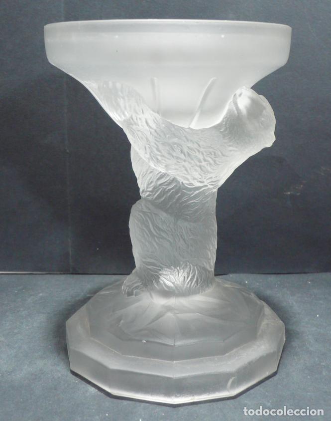 Vintage: CENTRO DE CRISTAL MATE - Foto 1
