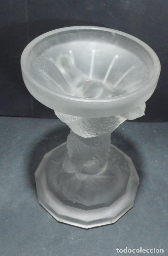 Vintage: CENTRO DE CRISTAL MATE - Foto 2