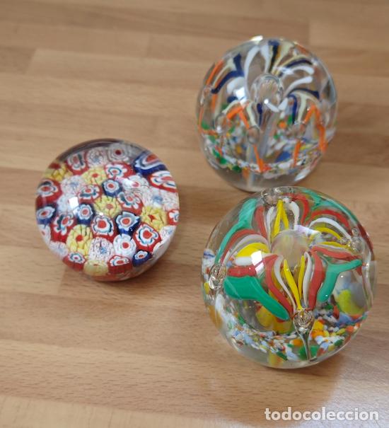 Vintage: PISAPAPELES EN CRISTAL - Foto 2