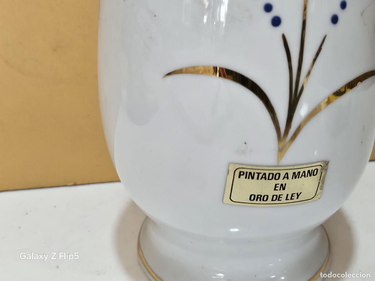 Vintage: jarron pintado en oro - Foto 3