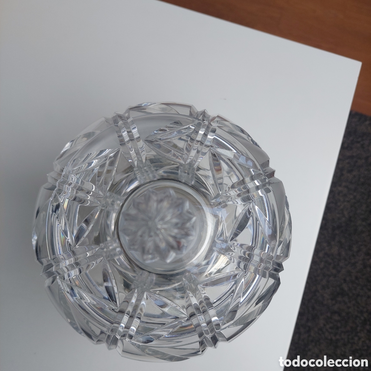 Vintage: Tarro de cristal tallado - Foto 7