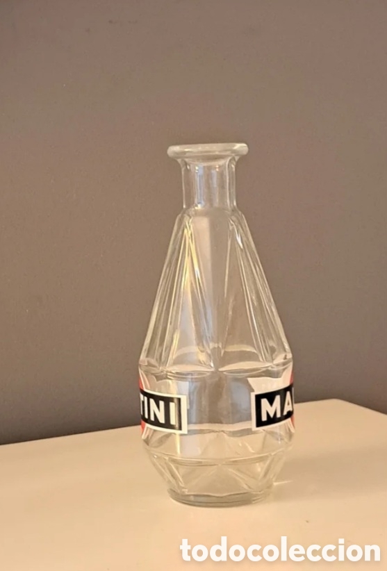Vintage: Botella de cristal Martini - Foto 2