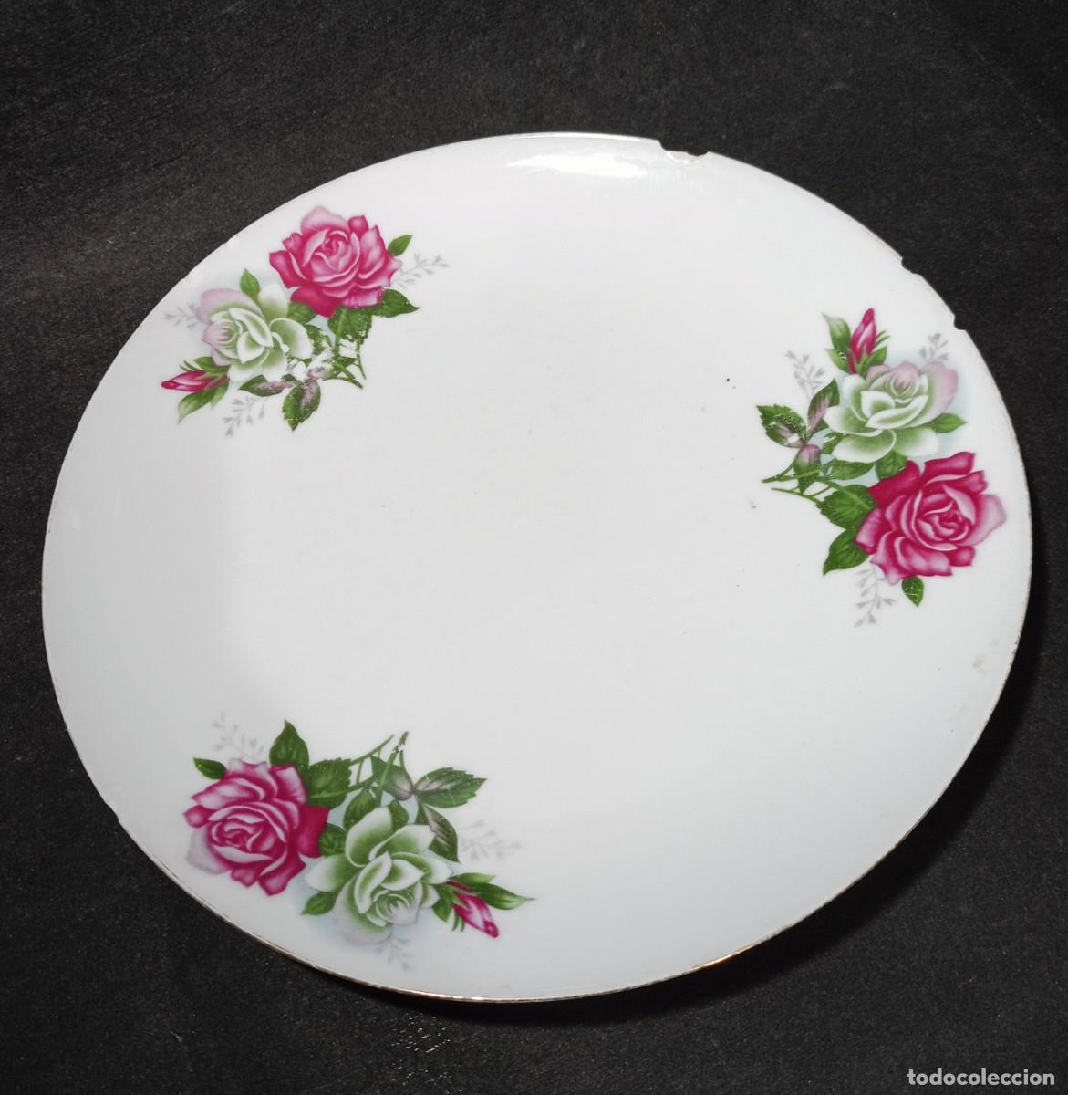 Vintage: platos de porcelana 23 cm.