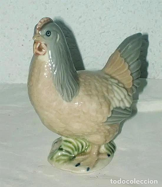 Vintage: FIGURA GALLINA DE PORCELANA / PORCELAIN HEN