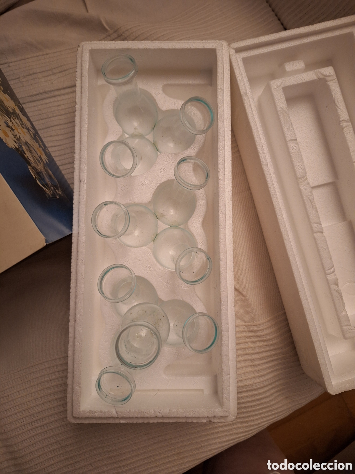Vintage: Floreros de cristal combinables - Foto 2