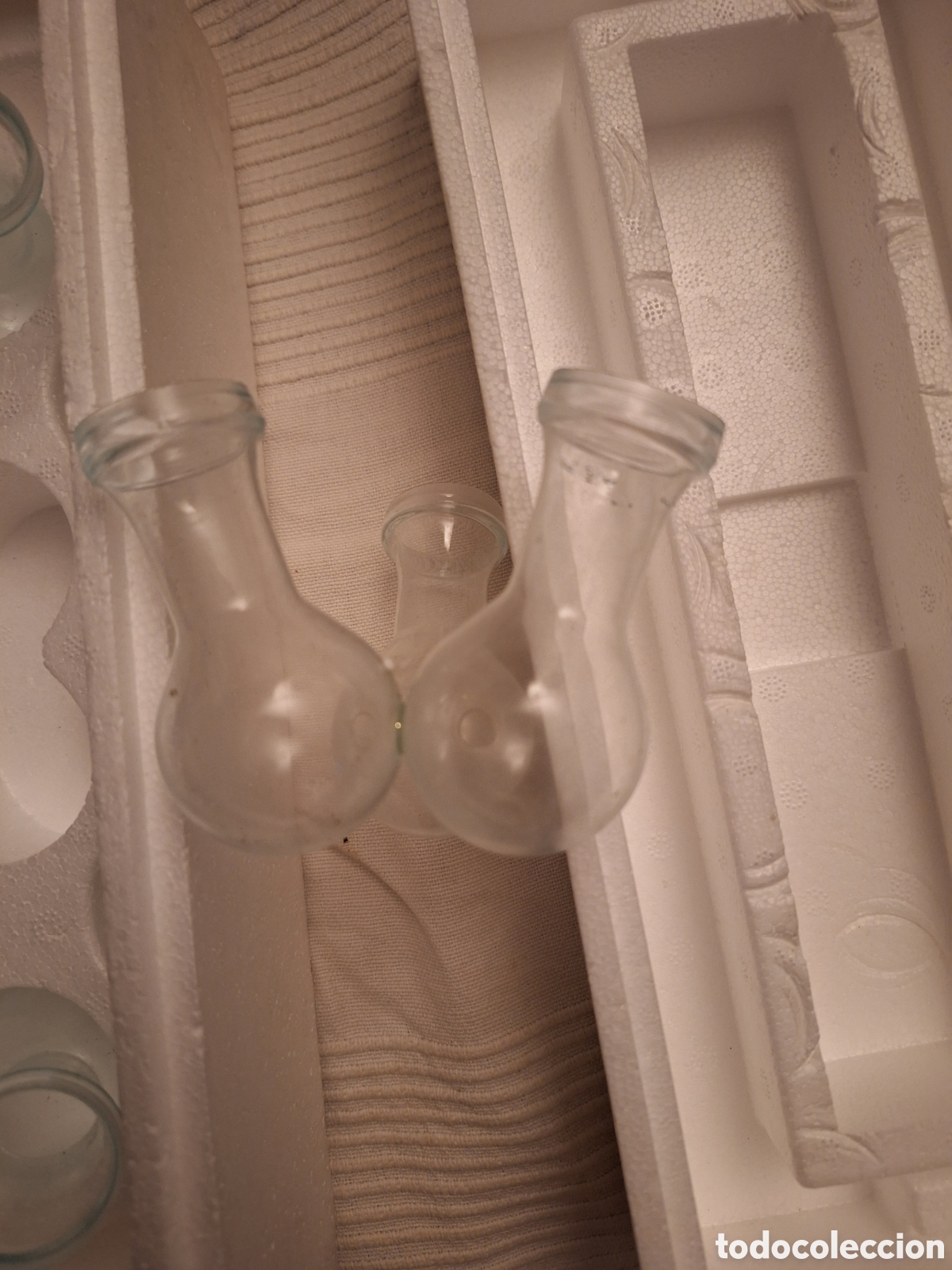 Vintage: Floreros de cristal combinables - Foto 3