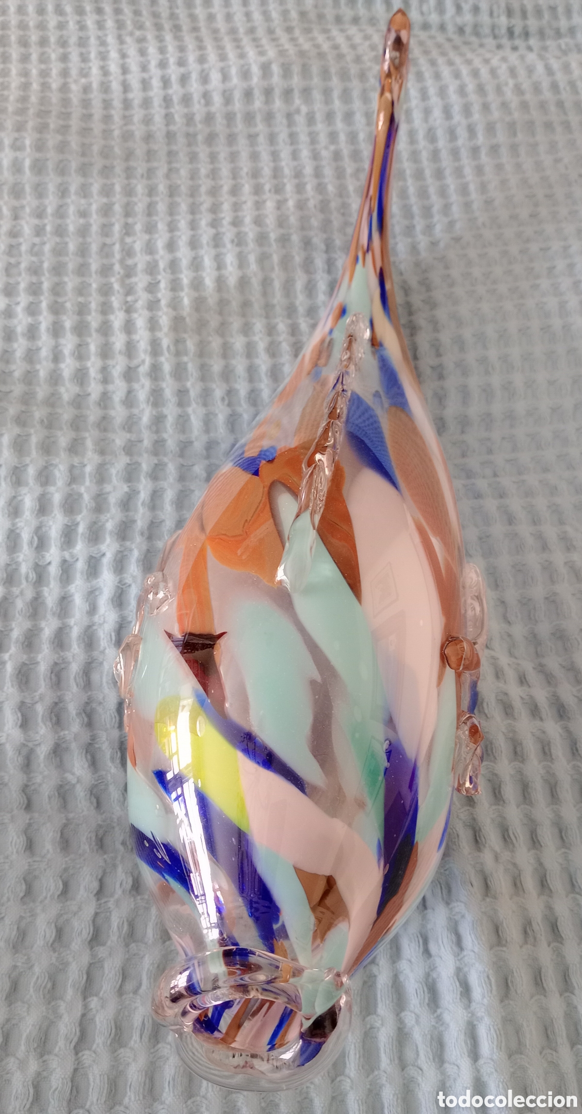 Vintage: Pez de cristal de Murano - Foto 7