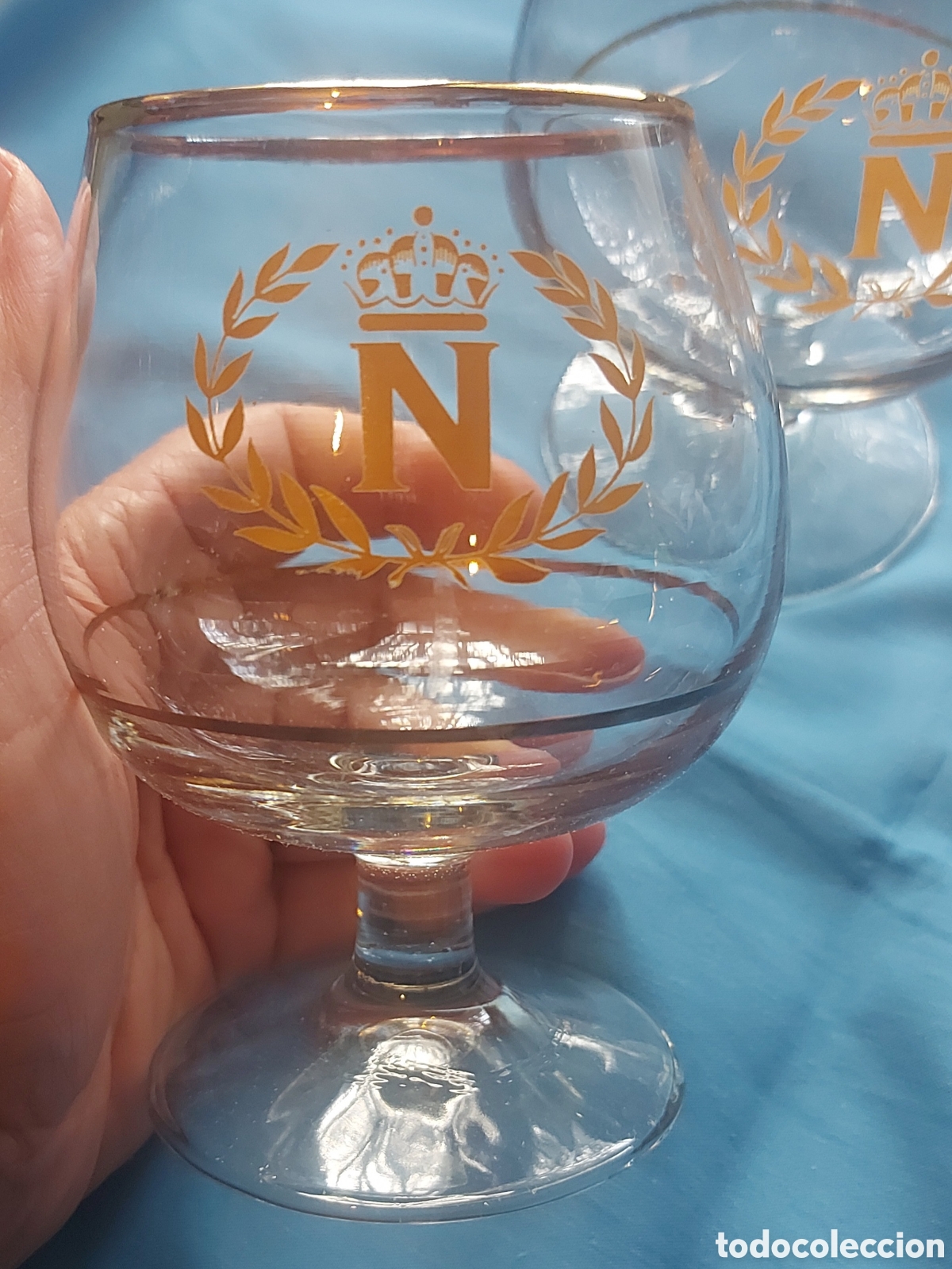 Vintage: Pareja de copas Napoleon - Foto 1