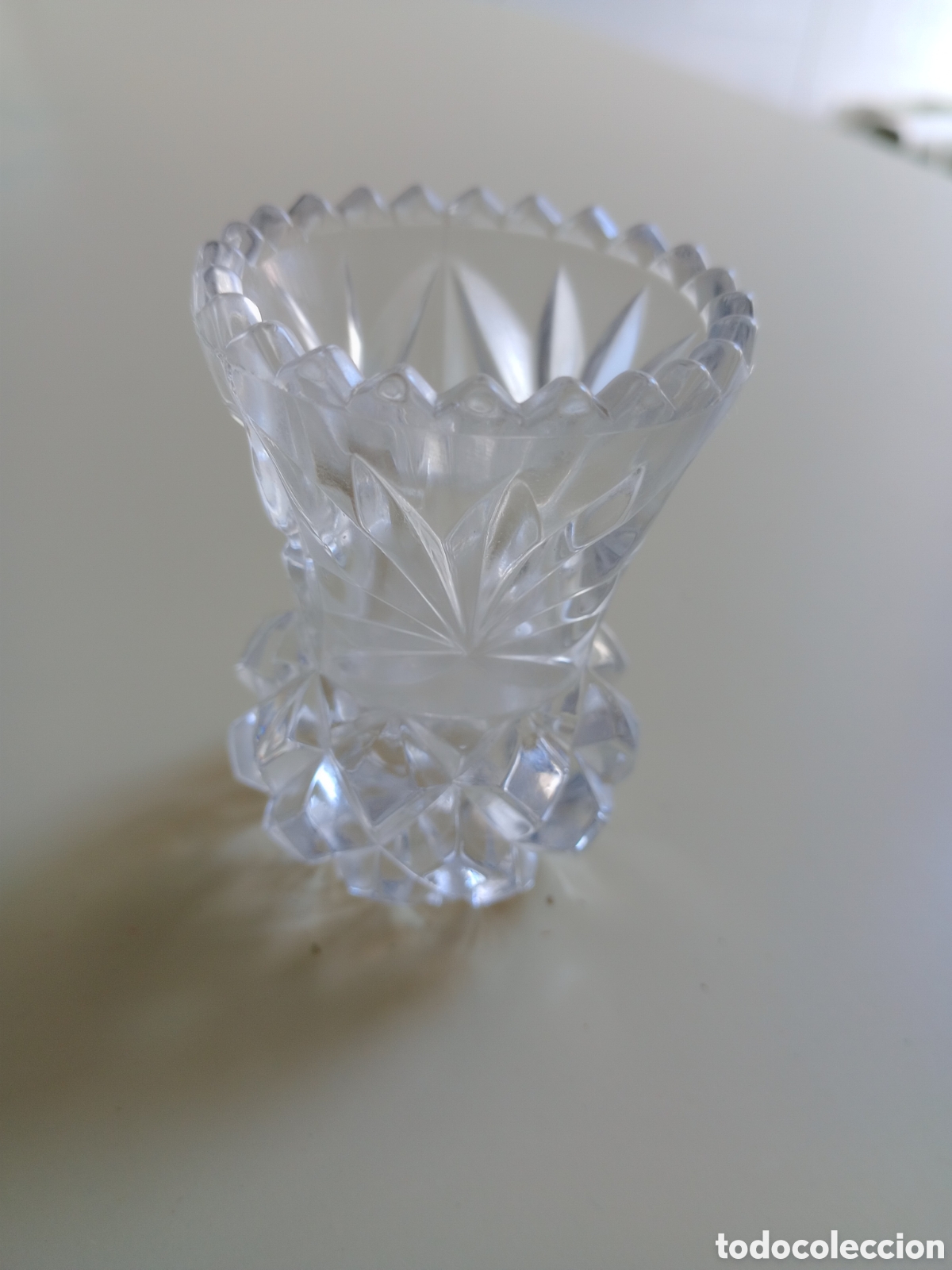 Vintage: Mini florero de cristal - Foto 2