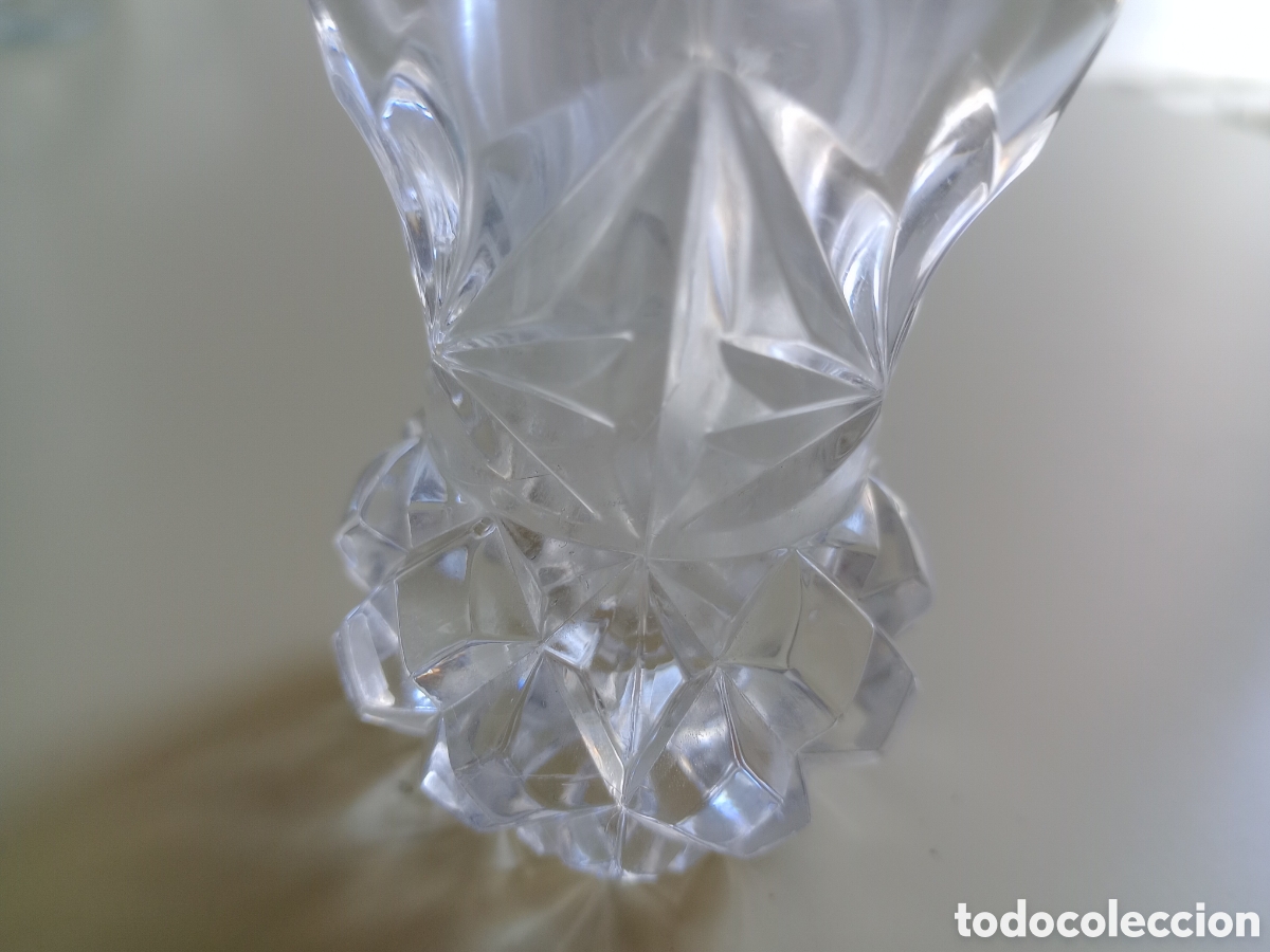 Vintage: Mini florero de cristal - Foto 3