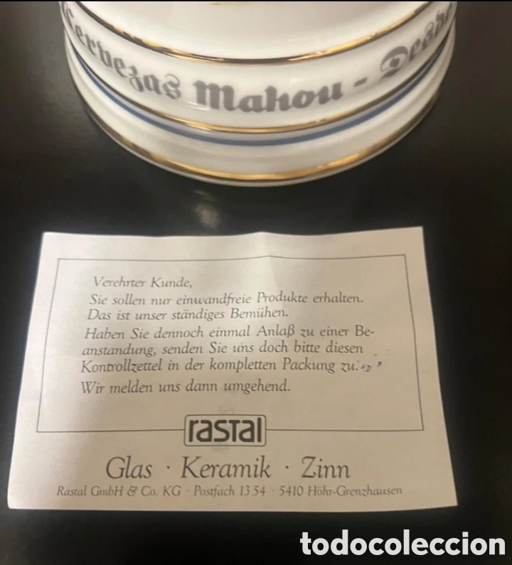 Vintage: Jarra centenario mahou - Foto 2