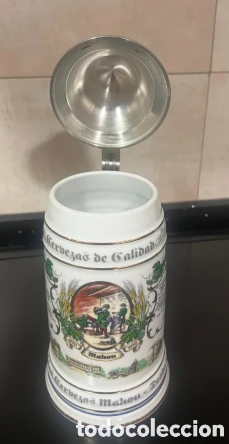 Vintage: Jarra centenario mahou - Foto 3