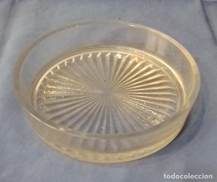 Vintage: cuenco de cristal transparenta - Foto 2
