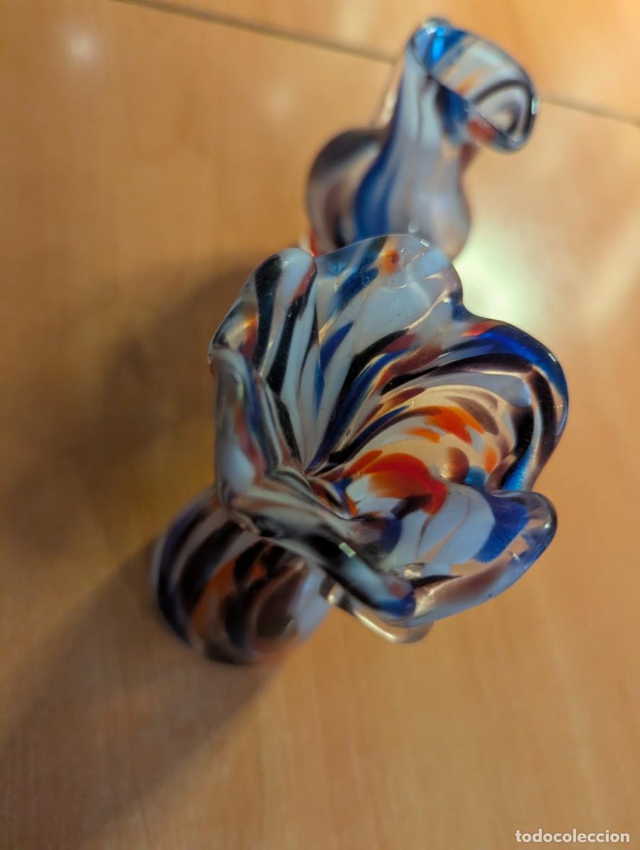 Vintage: Jarritas de vidrio multicolor estilo Murano - Foto 5