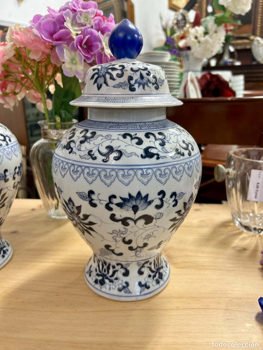 Vintage: Tibor oriental decorado - Foto 1