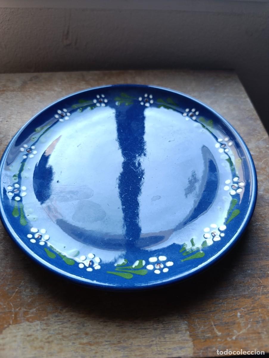 Vintage: Plato de postre de ceramica - Foto 2