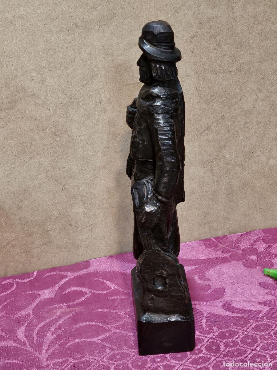 Vintage: figura talla de madera - Foto 5