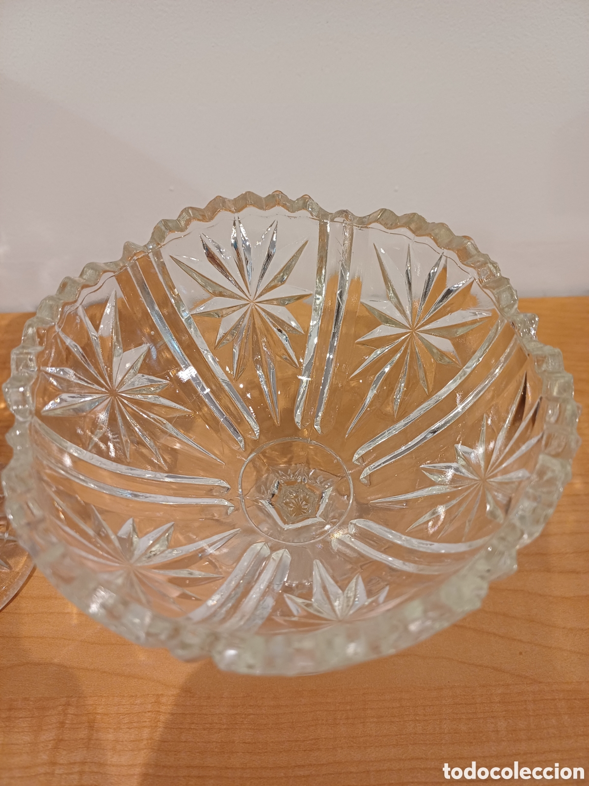 Vintage: Copas de cristal tallado - Foto 3