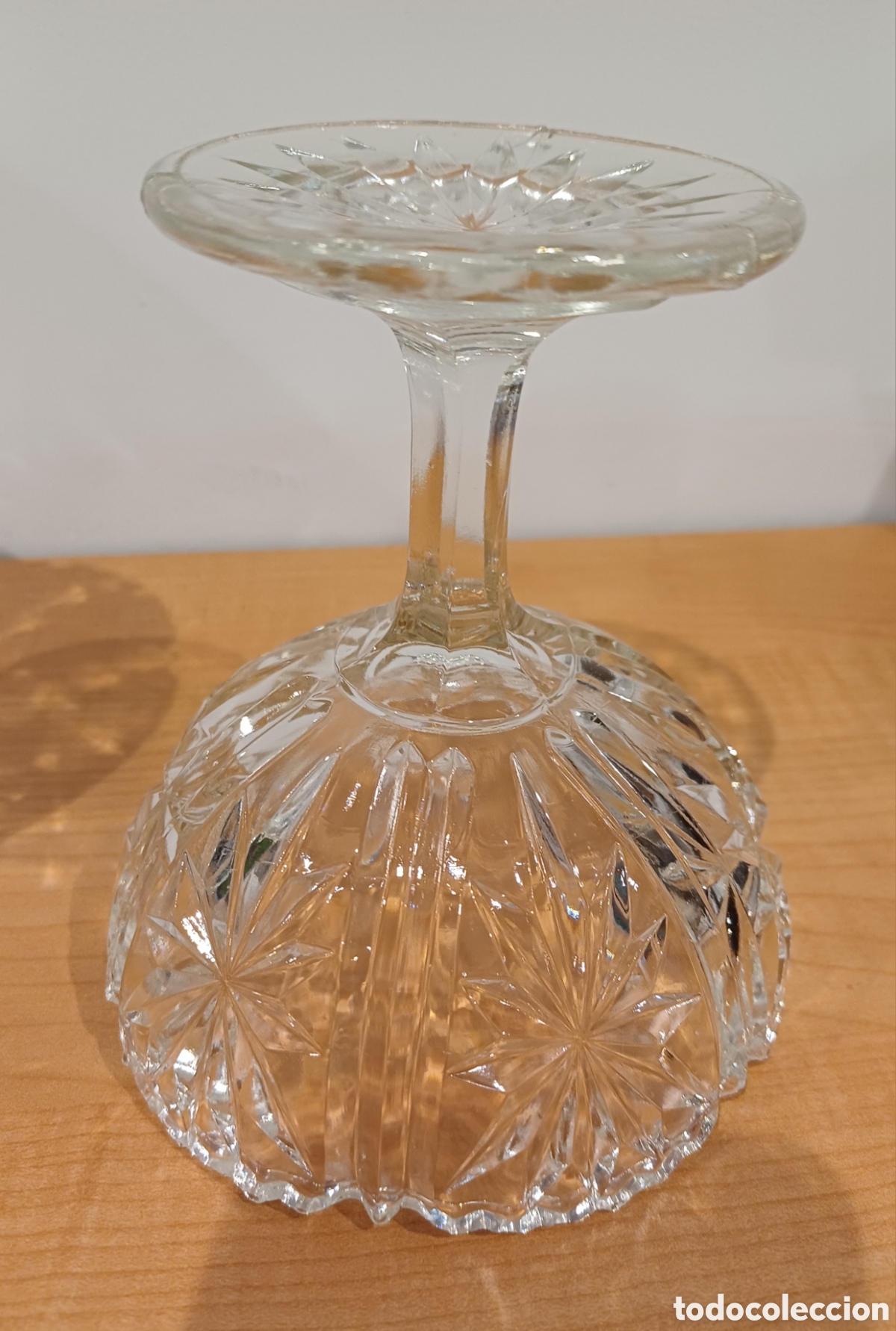 Vintage: Copas de cristal tallado - Foto 4