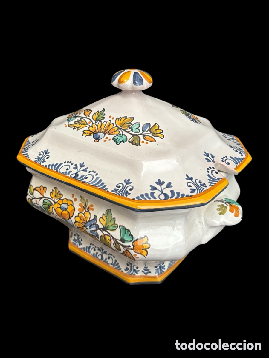Vintage: Sopera de Ceramica pintada - Foto 3