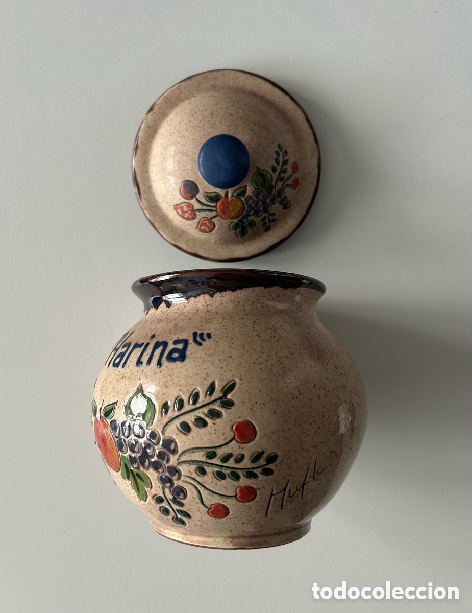 Vintage: Tarro bote para harina - Foto 4