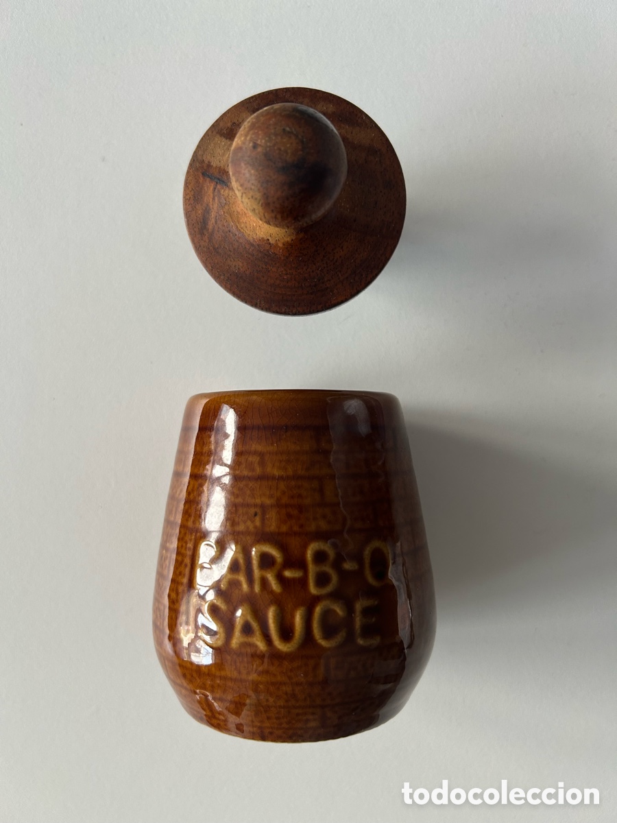 Vintage: Tarro para salsa barbacoa - Foto 2