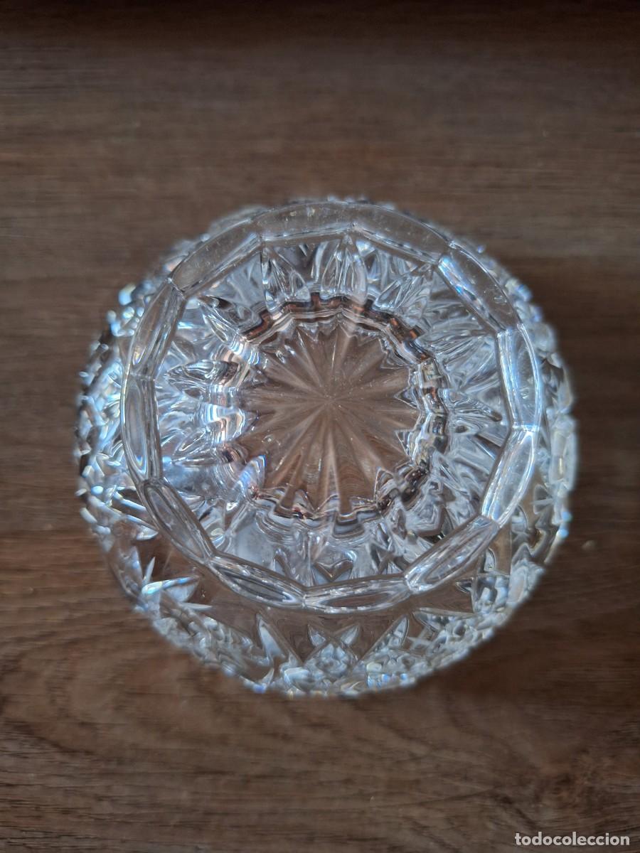 Vintage: CUENCO EN CRISTAL TALLADO. - Foto 2