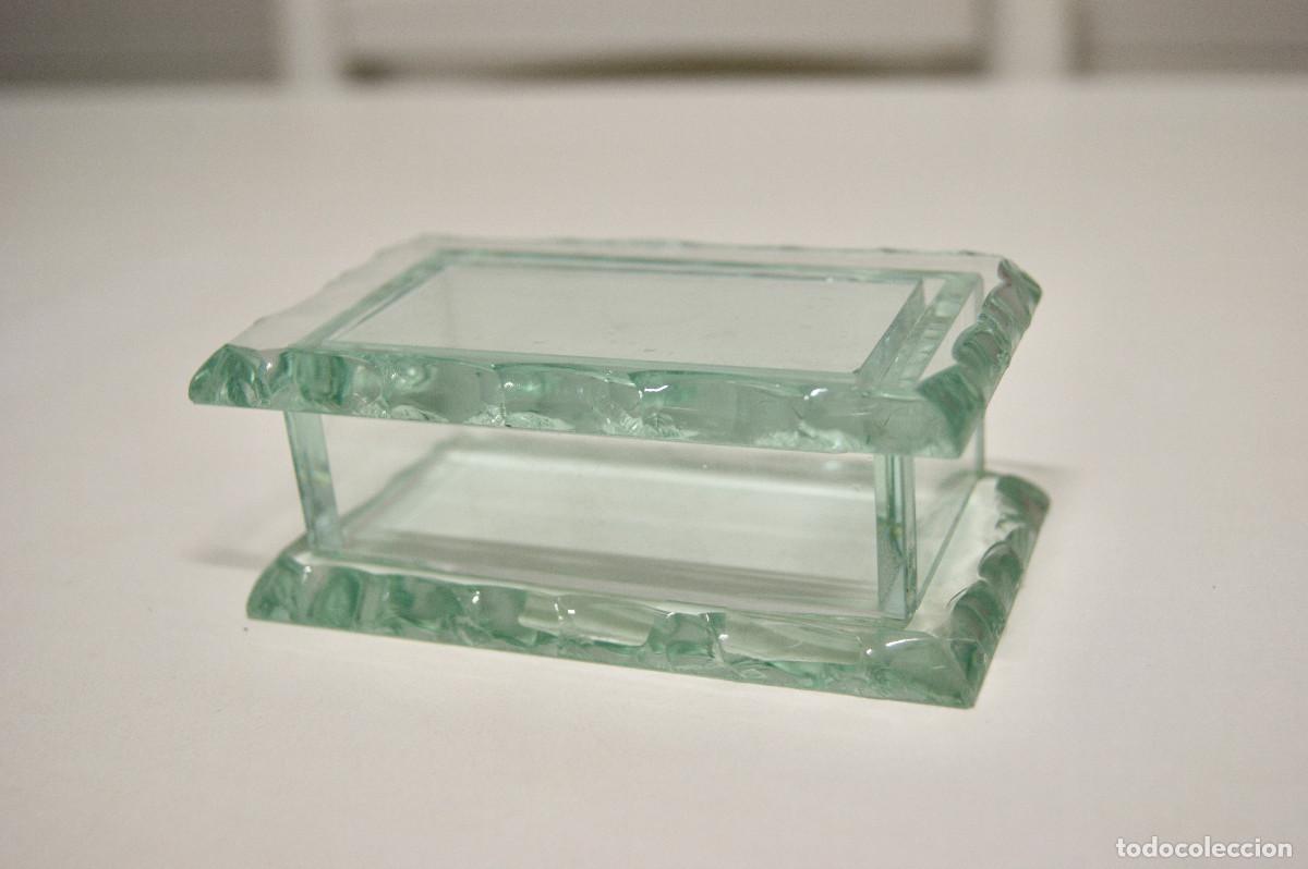Vintage: Cajita cristal con bisel en forma rectangular - Foto 3