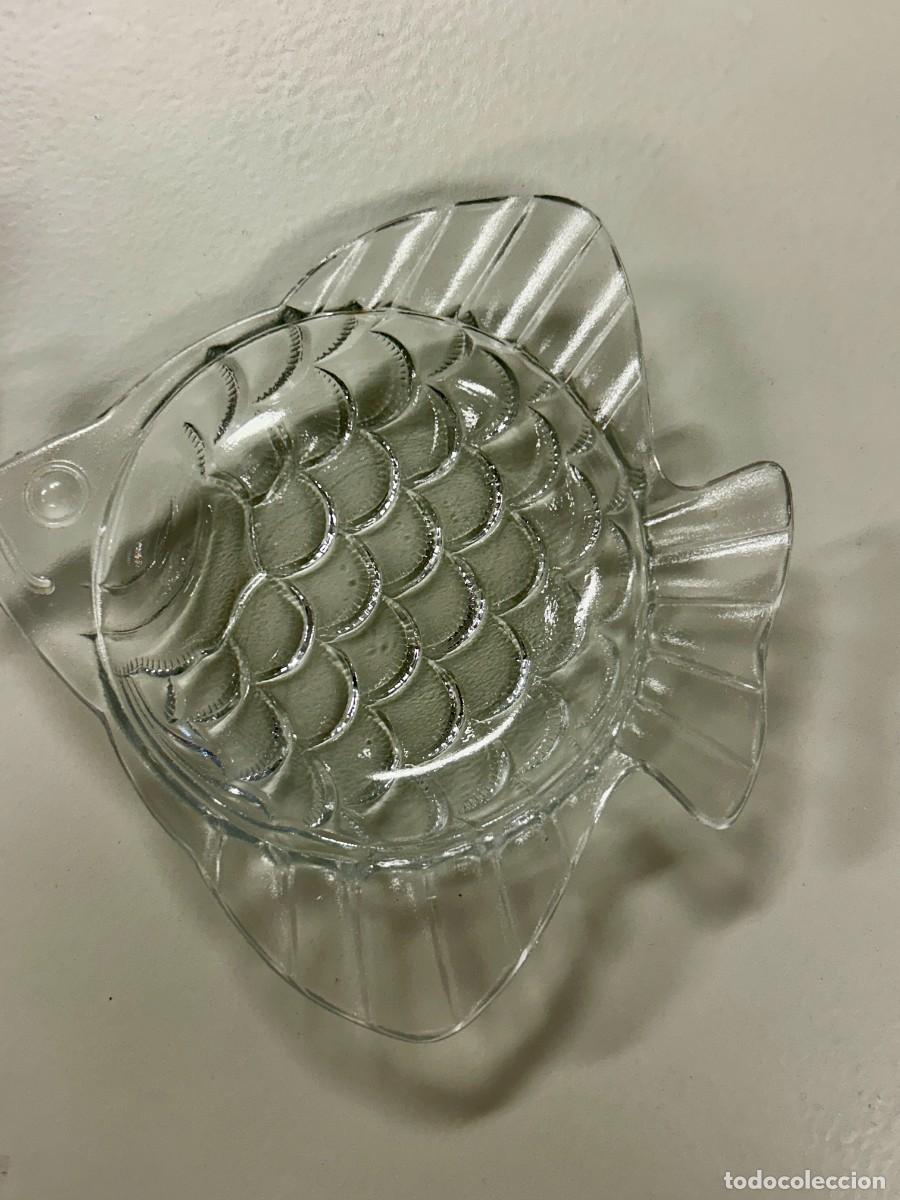 Vintage: Platito de cristal Pez - Foto 3