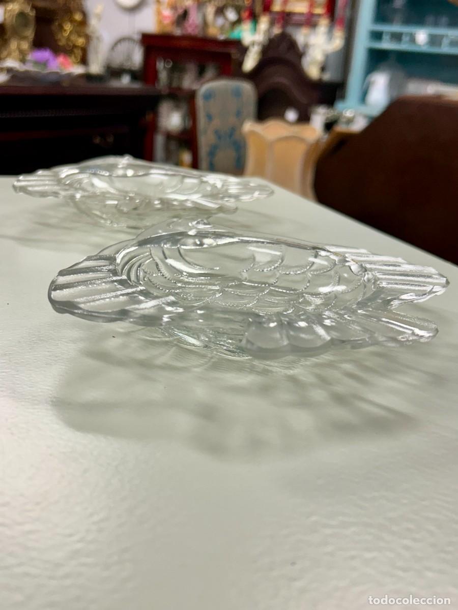 Vintage: Platito de cristal Pez - Foto 4