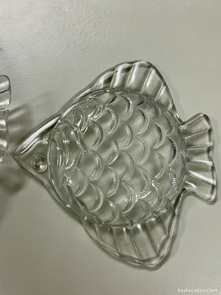 Vintage: Platito de cristal Pez - Foto 5