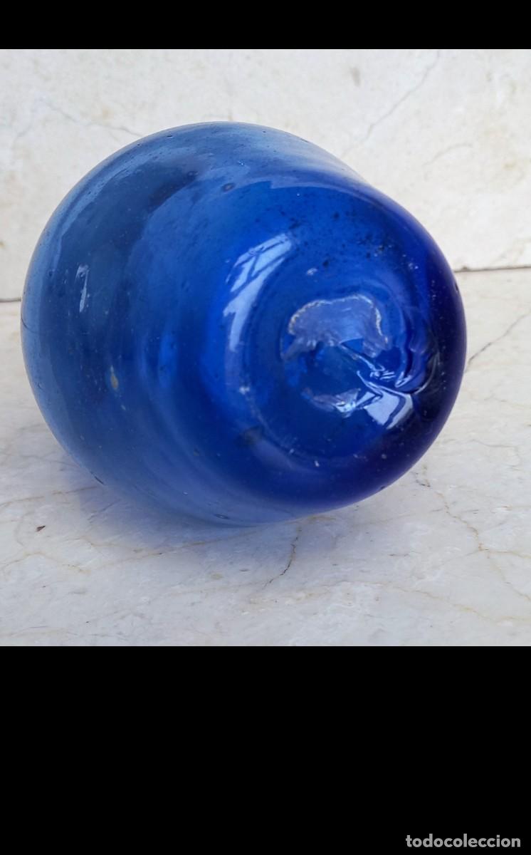 Vintage: Botella romana azul cobalto - Foto 12