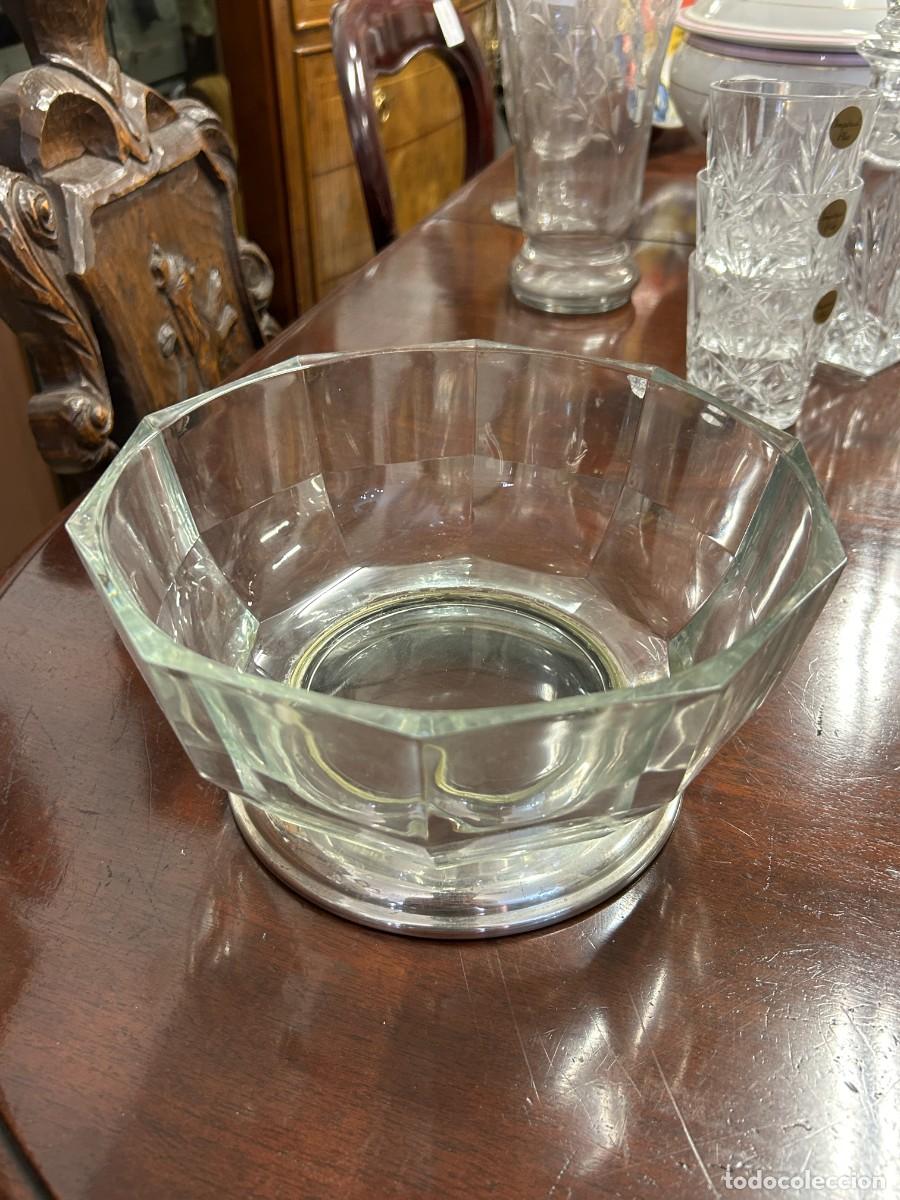Vintage: Centro de cristal vintage