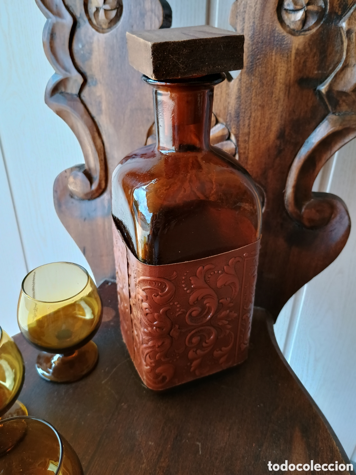 Vintage: Botella y copas vintage - Foto 3