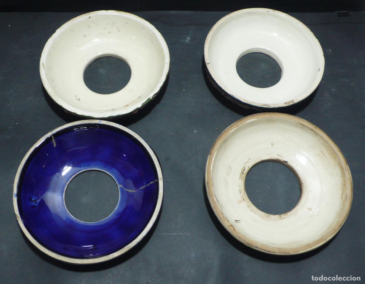 Vintage: cuatro ceramicas esmaltadas - Foto 4