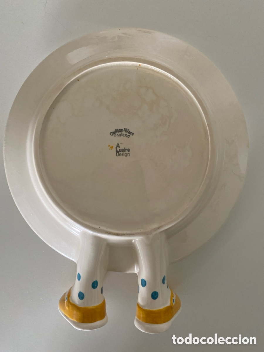 Vintage: Plato con pies de Carltonware - Foto 3