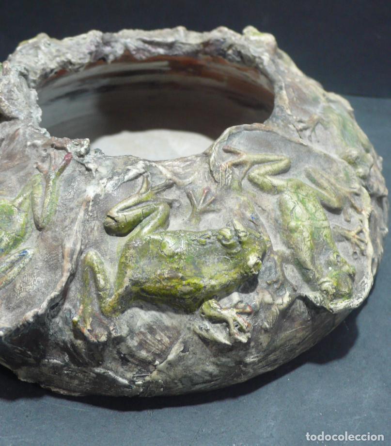 Vintage: CUENCO DE CERAMICA CON RELIEVE - Foto 2